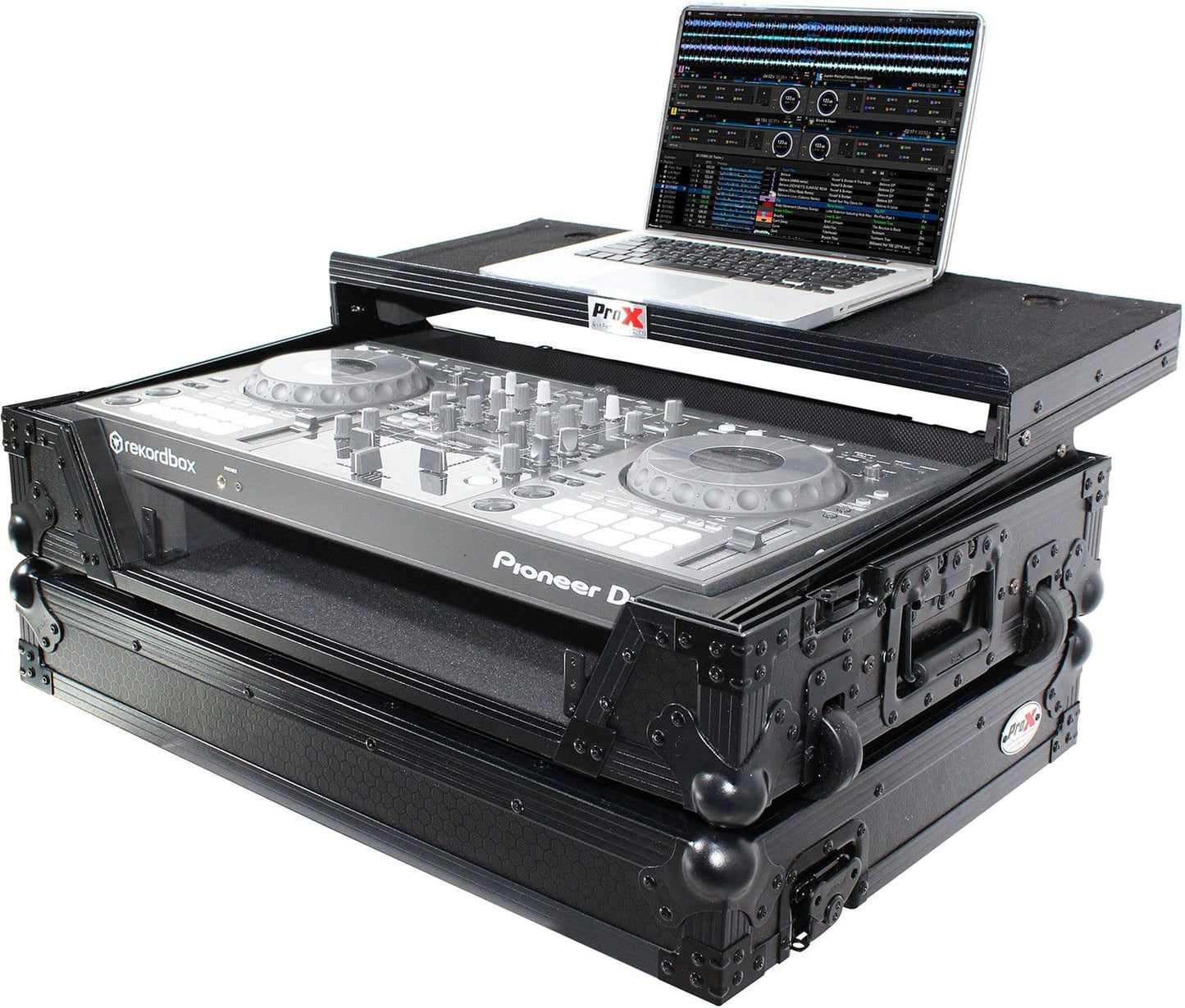 ProX XS DDJ800 WLTBL DDJ-800 Case with Laptop Shelf - PSSL ProSound and Stage Lighting