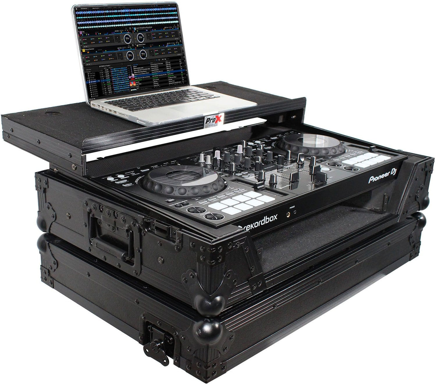 ProX XS DDJ800 WLTBL DDJ-800 Case with Laptop Shelf - PSSL ProSound and Stage Lighting