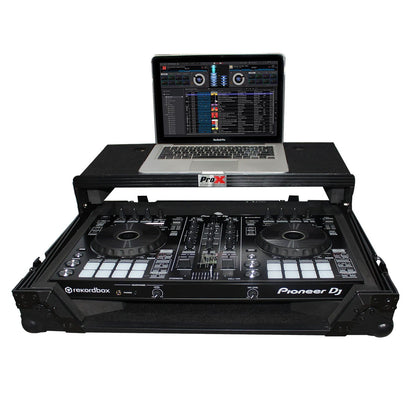 ProX XS-DDJRRLTBL Black Flight Case for Pioneer DDJ-SR2 & DDJ-RR - PSSL ProSound and Stage Lighting