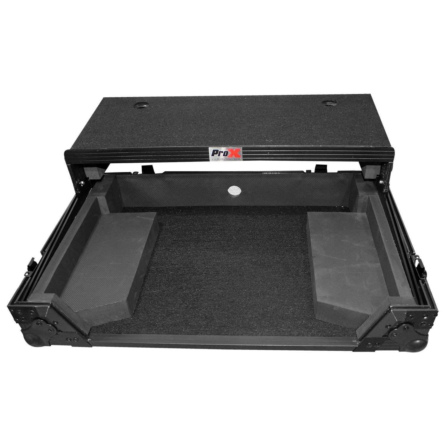 ProX XS-DDJRRLTBL Black Flight Case for Pioneer DDJ-SR2 & DDJ-RR - PSSL ProSound and Stage Lighting