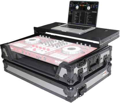 ProX XS-DDJSX-WLTGBLED Case for Pioneer DDJ SX3/2 DDJ-RX & Denon MCX7000 - PSSL ProSound and Stage Lighting