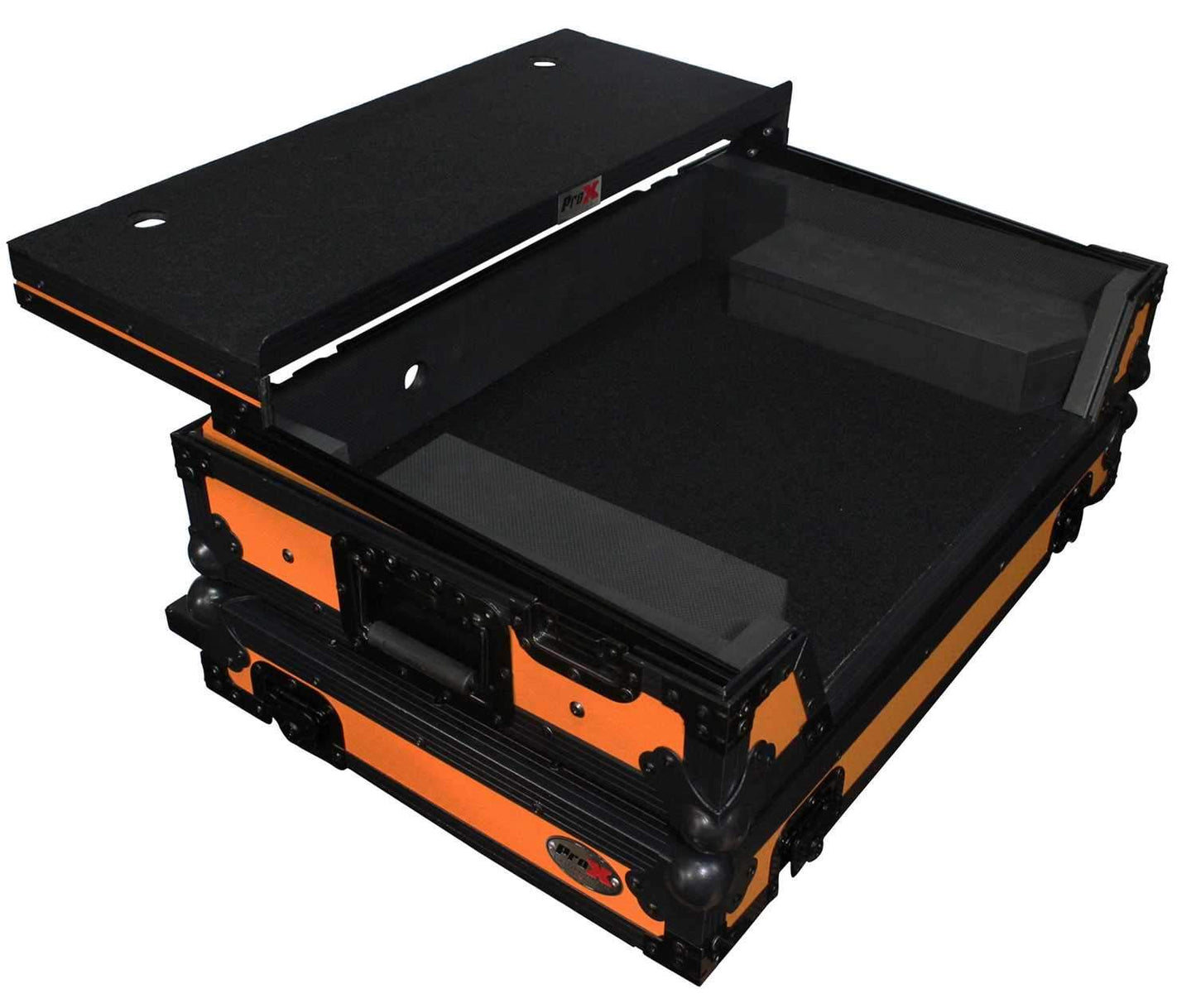 ProX XS-DDJSXWLTOB Orange on Black Case for Pioneer DDJ-SX3 - PSSL ProSound and Stage Lighting