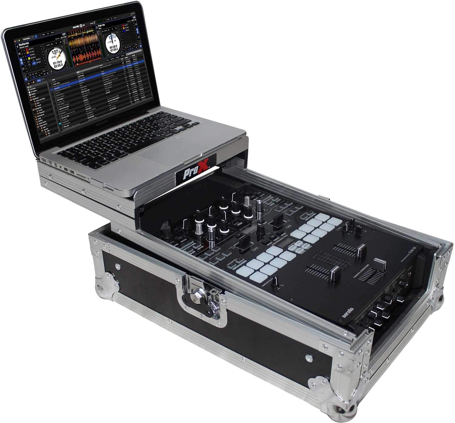 ProX XS-DJMS9LT Case for Pioneer DJM-S9 with Laptop Shelf - PSSL ProSound and Stage Lighting