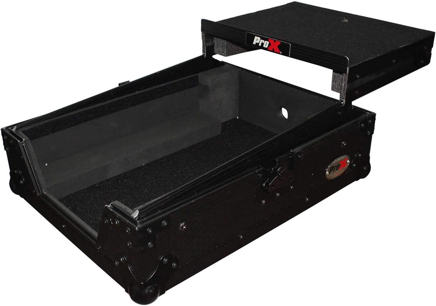 ProX XS-DJMS9LTBL Black DJM-S9 Case with Laptop Shelf - PSSL ProSound and Stage Lighting