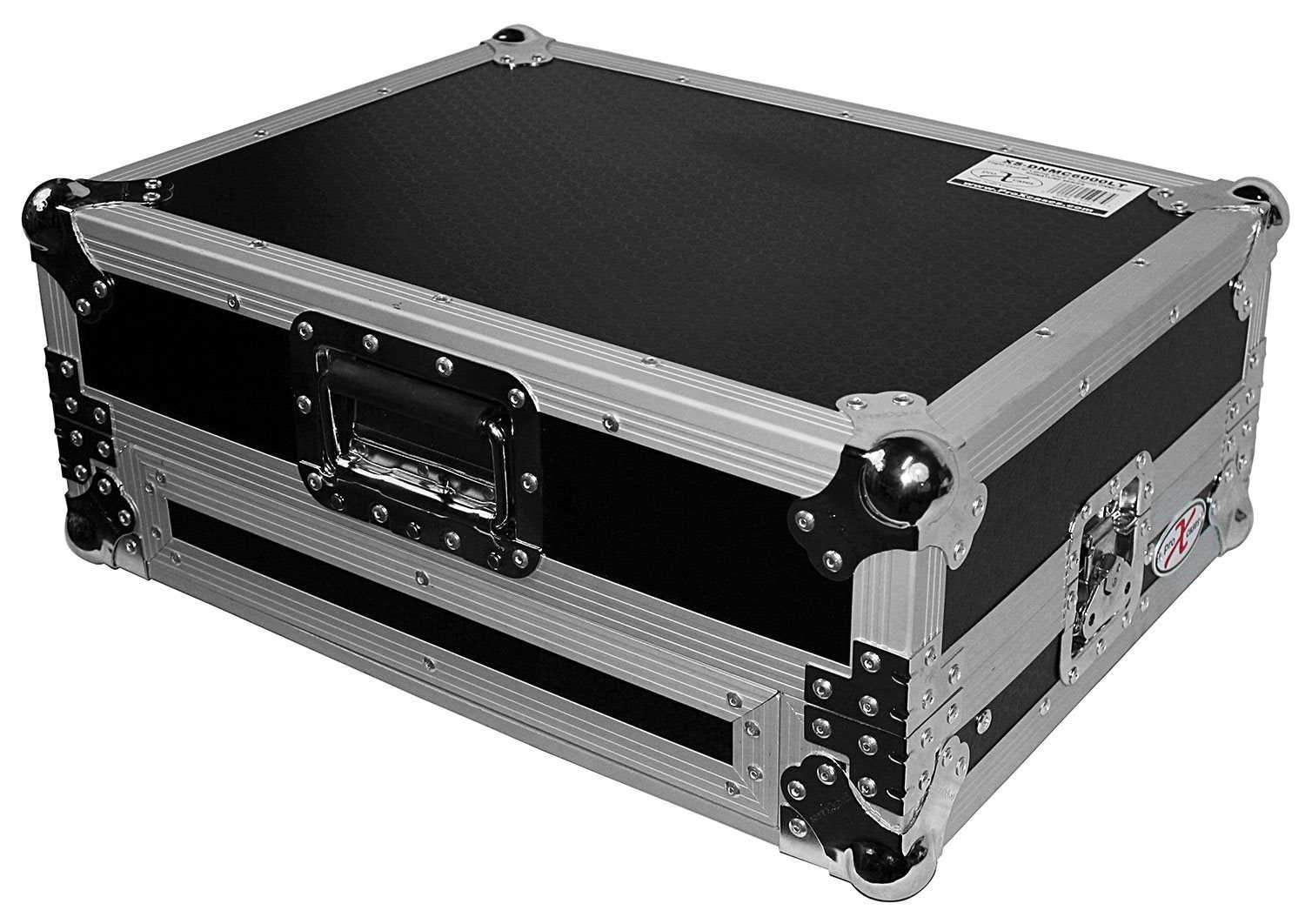 ProX XS-DNMC6000-LT Flight Case for Denon MC-6000 MK2 DJ Controller - PSSL ProSound and Stage Lighting