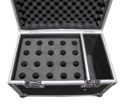 ProX XS-MIC20S Heavy Duty Mic Case Holds 20 Mics - PSSL ProSound and Stage Lighting