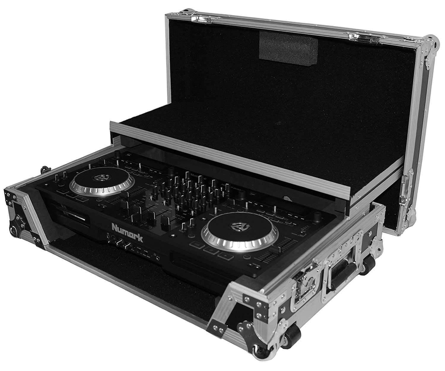 ProX XS-MIXDECK-WLT ATA Case for Numark Mixdeck Quad DJ Controller - PSSL ProSound and Stage Lighting