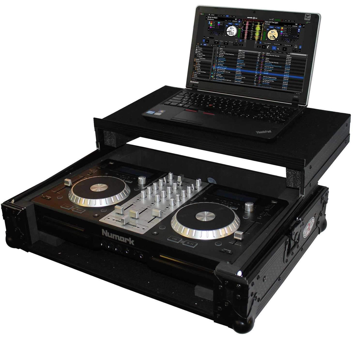 ProX XS-MIXDECKEX-LTBL Black ATA Case for Numark MixDeck Express - PSSL ProSound and Stage Lighting