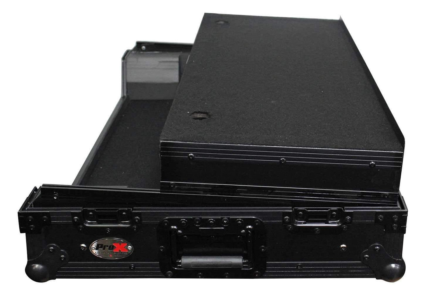 ProX XS-NS7IIIWLTBL Black ATA Case for Numark NS7III DJ Controller - PSSL ProSound and Stage Lighting