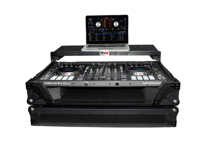 ProX XS-SX2MC7K WLTBL DDJ-SX2/MC7000 Flight Case with Laptop Shelf Black - PSSL ProSound and Stage Lighting