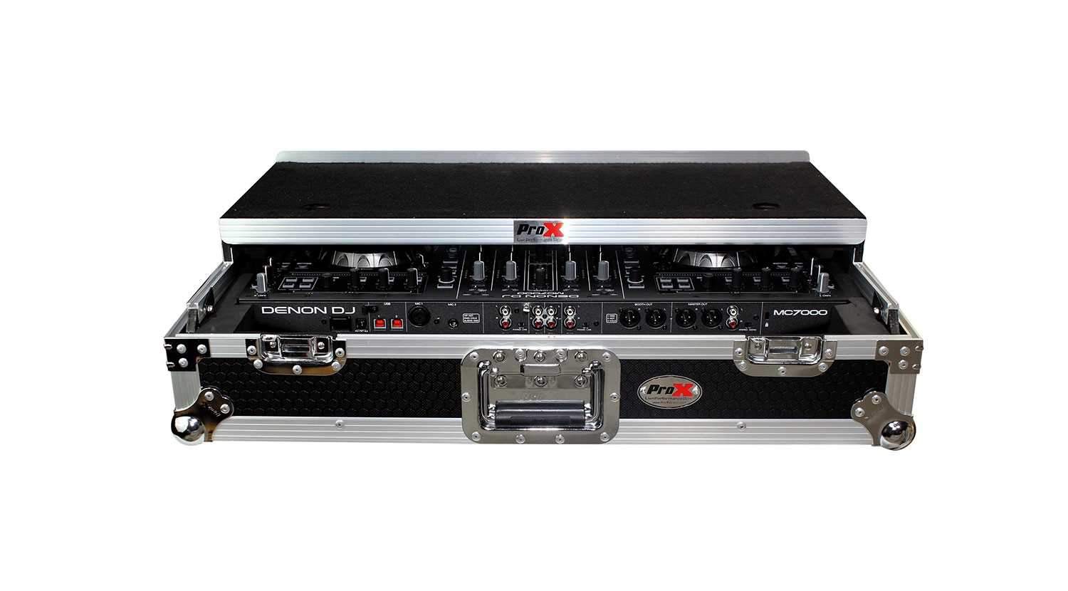 ProX XS-SX2MC7K WLT DDJ-SX/MC7000 Flight Case with Laptop Shelf - PSSL ProSound and Stage Lighting