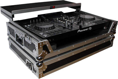 ProX XS-XDJRX2WLTBL Black Case for Pioneer XDJ-RX2 with Shelf - PSSL ProSound and Stage Lighting