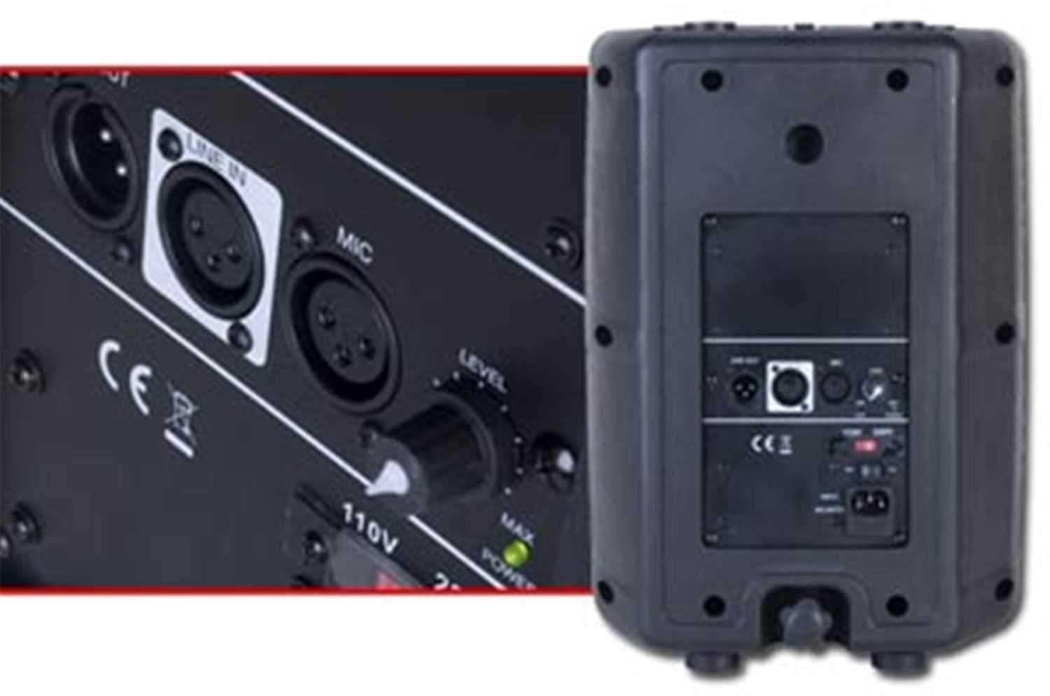 American Audio XSP-8A 8 Inch Powered 2-Way Speak - PSSL ProSound and Stage Lighting