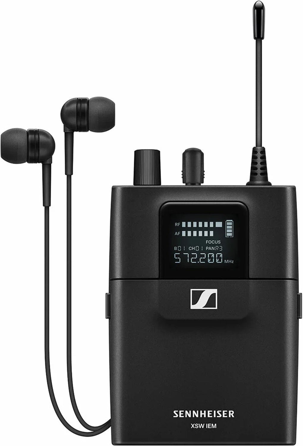 Sennheiser XSW EK In Ear Monitor Belt Pack Receiver and Headphones (476-500 Megahertz) - PSSL ProSound and Stage Lighting