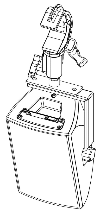 D&B Audiotechnik Z5012.500 Pipe Clamp for TV Spigot - PSSL ProSound and Stage Lighting