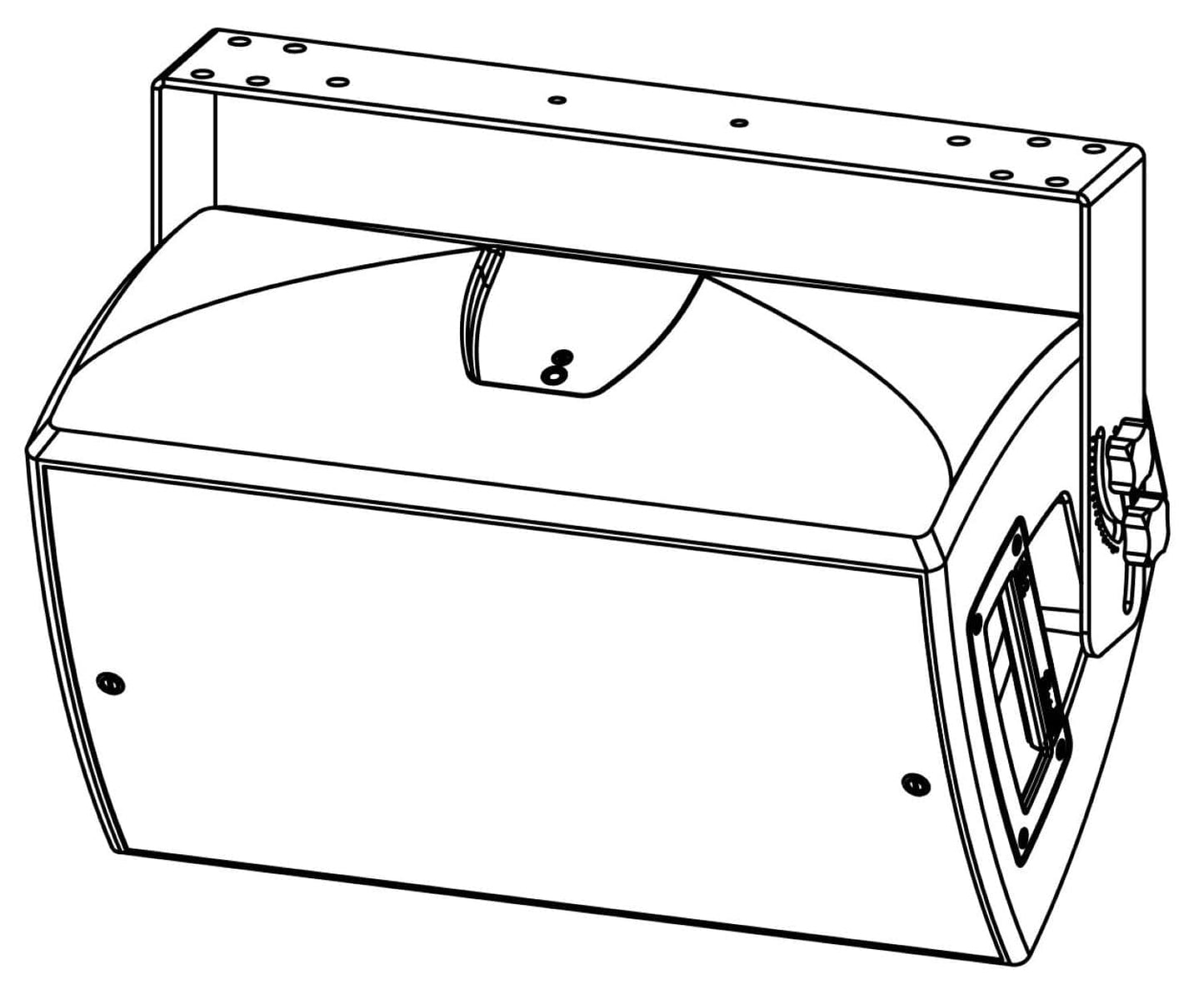 D&B Audiotechnik Z5353.000 E12 Horizontal Bracket - PSSL ProSound and Stage Lighting