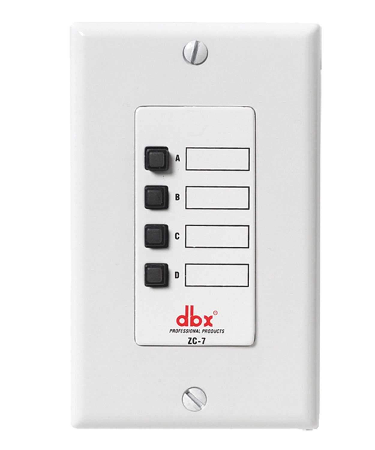 dbx ZC7 Mic Page Assignment Controller - PSSL ProSound and Stage Lighting