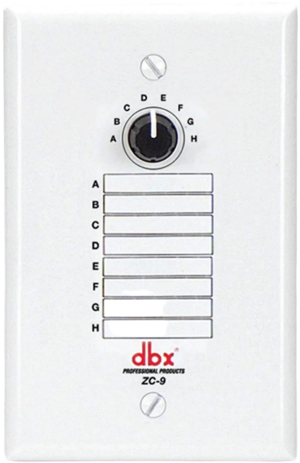 Dbx ZC-9 8 Position Zone Controller - PSSL ProSound and Stage Lighting