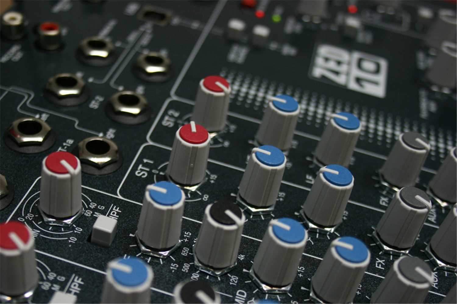 Allen & Heath ZED-10 4 Mono Mic/Line PA Mixer – Solotech