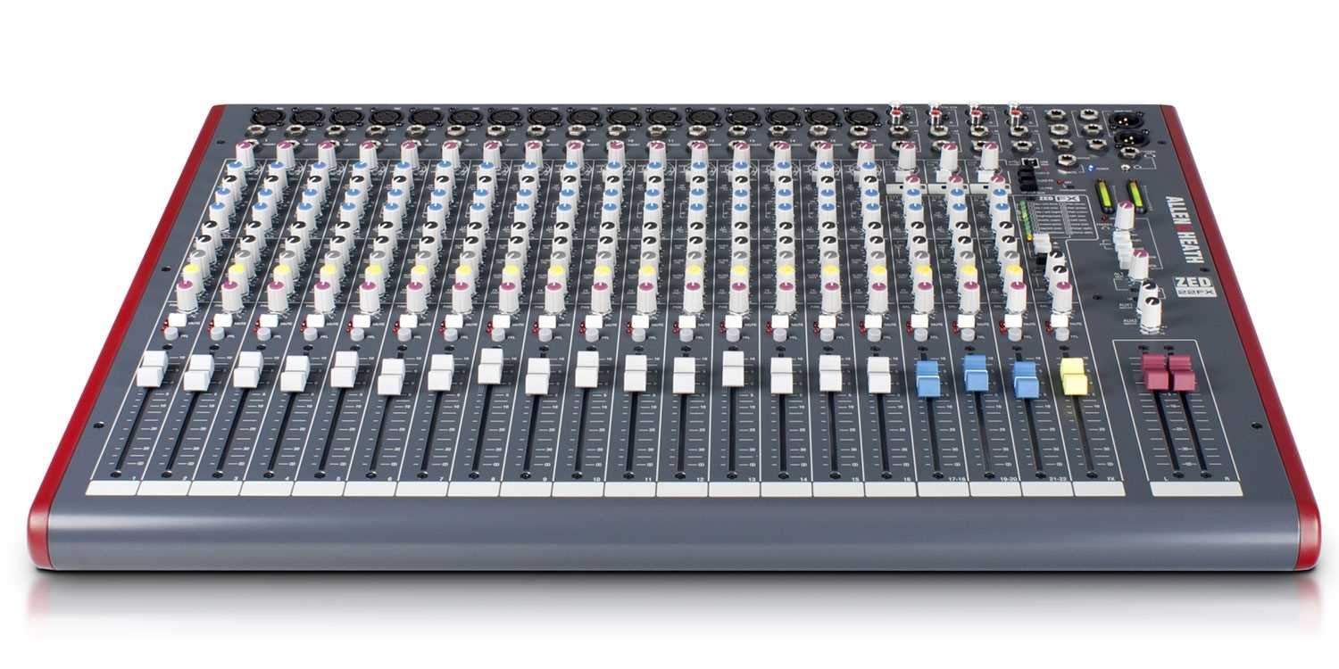 Allen & Heath ZED-22FX PA USB Mixer With Effects – Solotech