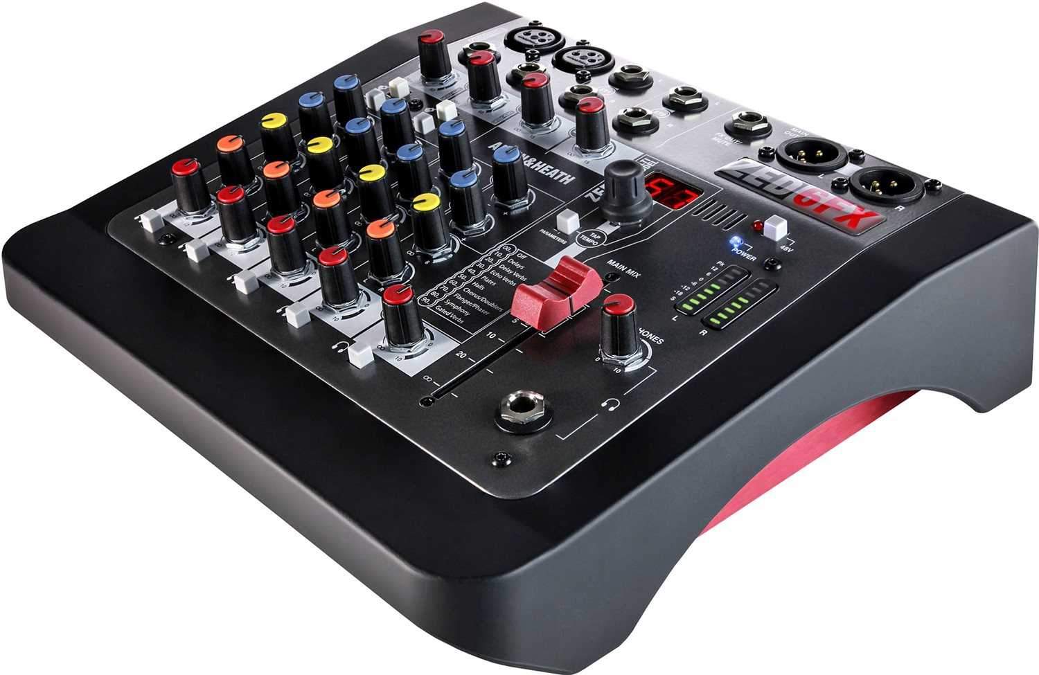 Allen & Heath ZED6FX 6-Channel Mixer – Solotech