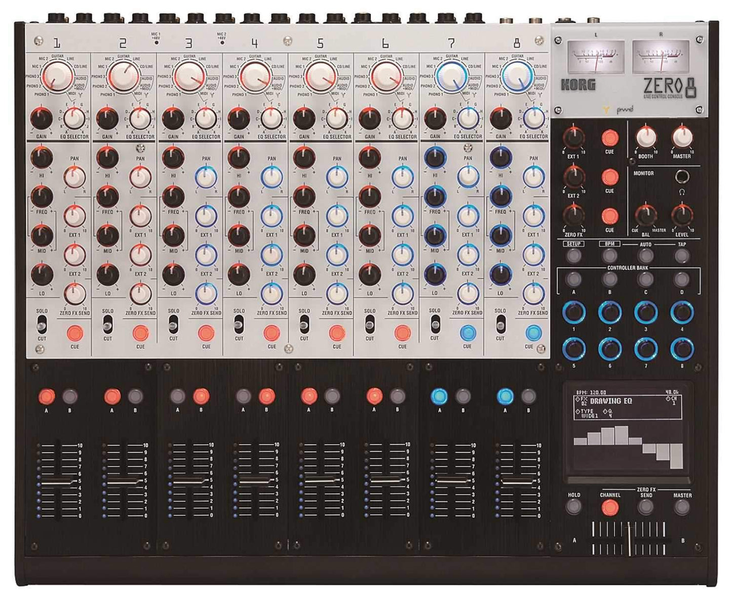 Korg Zero-8 Live CONTROL 8-Channel Mixer with Midi/Fx - PSSL ProSound and Stage Lighting