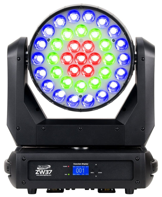 Elation ZW37 Wash Beam RGBW Moving Head Light - PSSL ProSound and Stage Lighting