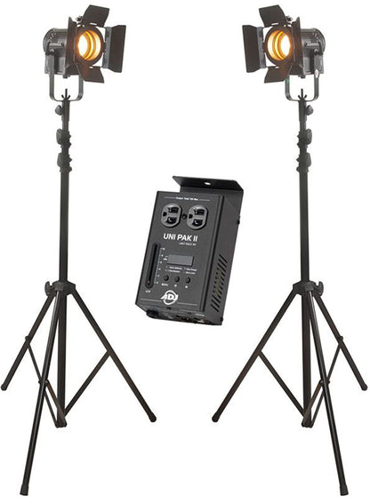 ADJ American DJ Starter Stream Pak w/ 2 LED Studio Lights - PSSL ProSound and Stage Lighting