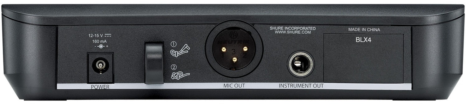 Shure BLX4 Wireless Receiver J11 - PSSL ProSound and Stage Lighting