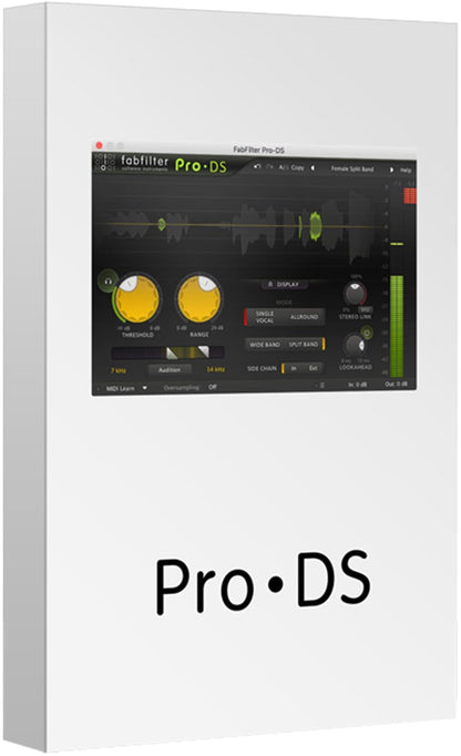 Fabfilter Pro-Ds Intelligent & Transparent De-Esse - ProSound and Stage Lighting