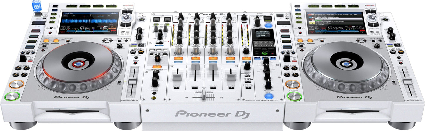 Pioneer DJM-900NXS2 4-Channel 12-Inch DJ Mixer - White - PSSL ProSound and Stage Lighting