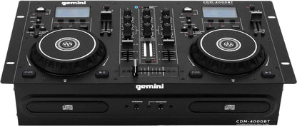 Gemini CDM-4000BT Dual MP3/CD/USD Mixer Console - ProSound and Stage Lighting