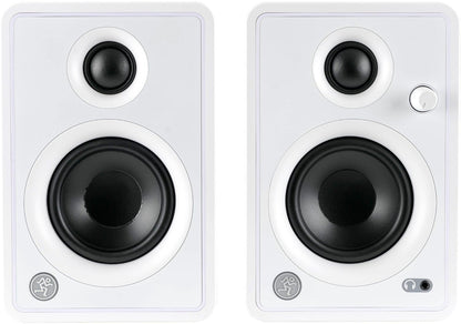 Mackie CR3-XLTD 3-Inch Monitors Pair White - PSSL ProSound and Stage Lighting