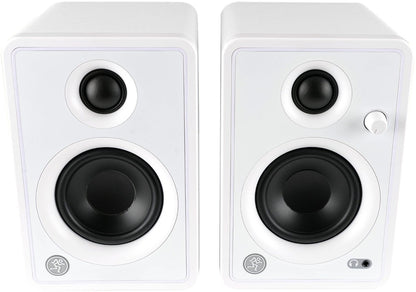 Mackie CR3-XLTD 3-Inch Monitors Pair White - PSSL ProSound and Stage Lighting