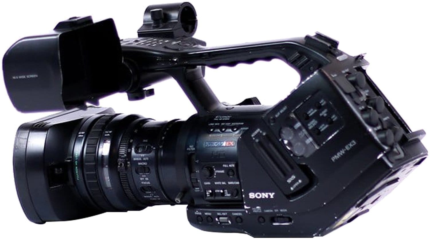 Sony PMW-EX3 HD Semi-shoulder Camcorder - Solotech