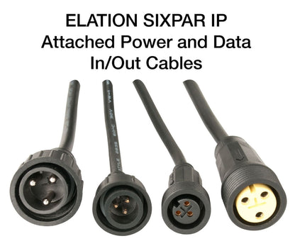 Elation SIXPAR300IP RGBAW+UV IP65 LED Par Can - PSSL ProSound and Stage Lighting