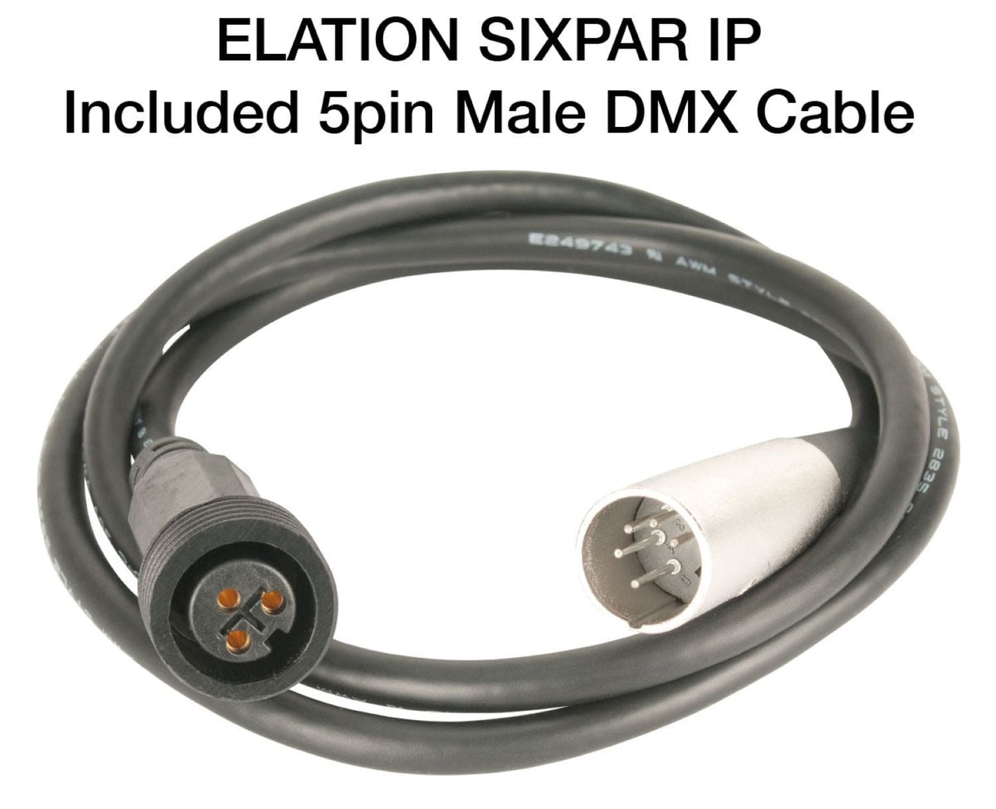 Elation SIXPAR300IP RGBAW+UV IP65 LED Par Can - PSSL ProSound and Stage Lighting