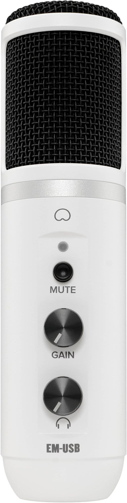 Mackie EM-USB USB Condenser Microphone - White - ProSound and Stage Lighting