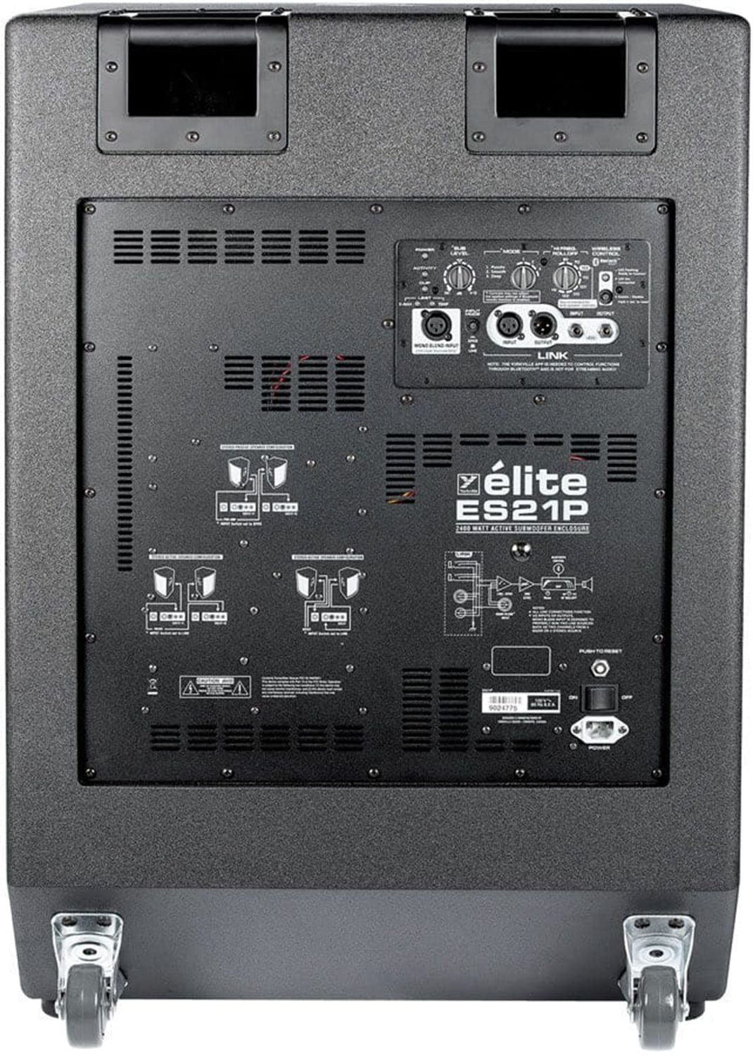 Yorkville Sound ES21P Elite Series 21-Inch 2400 Watt Powered