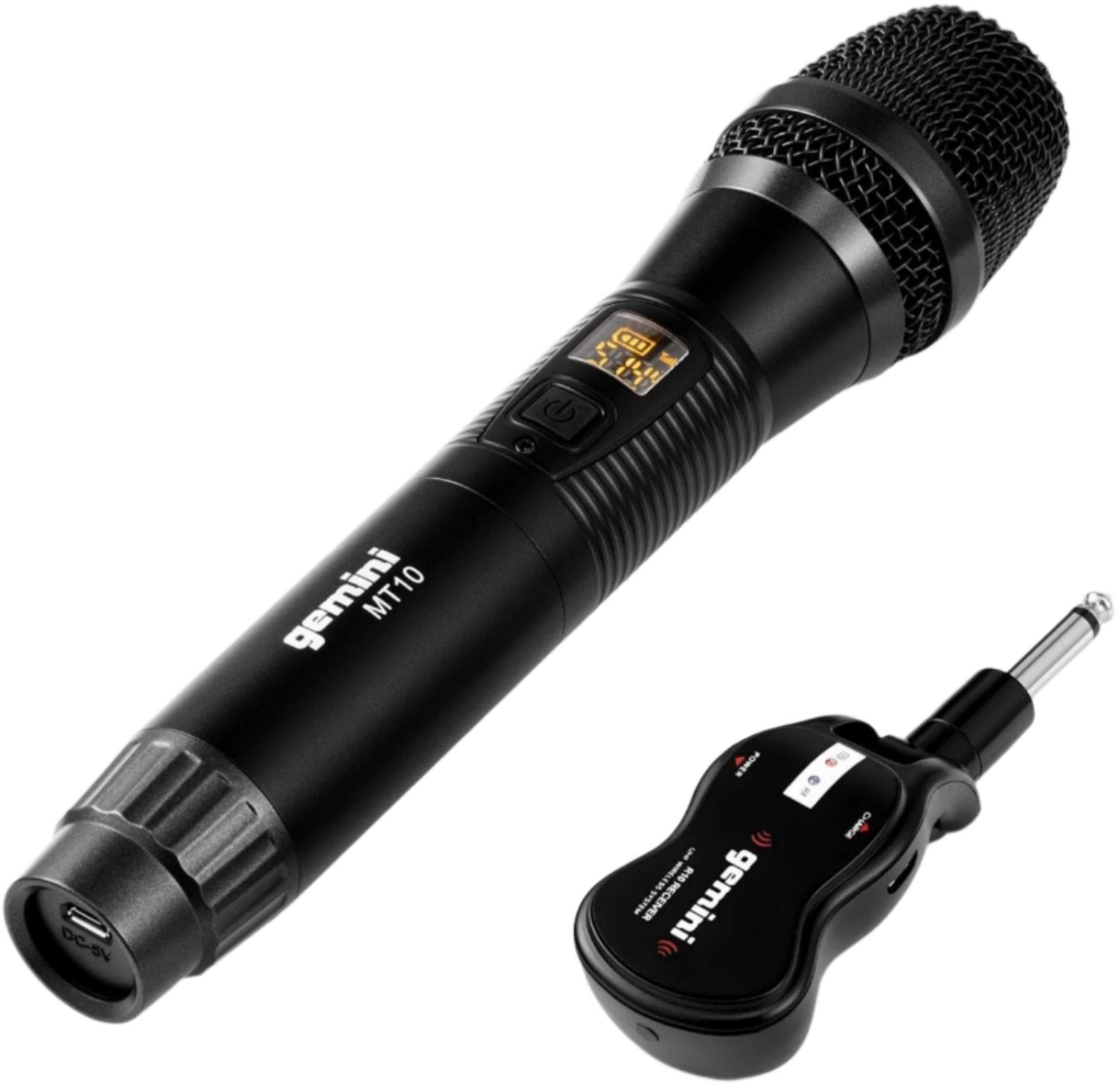 Gemini GMU-M100 UHF Handheld Wireless Mic System - ProSound and Stage Lighting