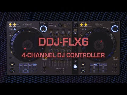 Pioneer DJ DDJ-FLX6-GT Contrôleur DJ 4 canaux - Rekordbox, Serato, Virtual DJ