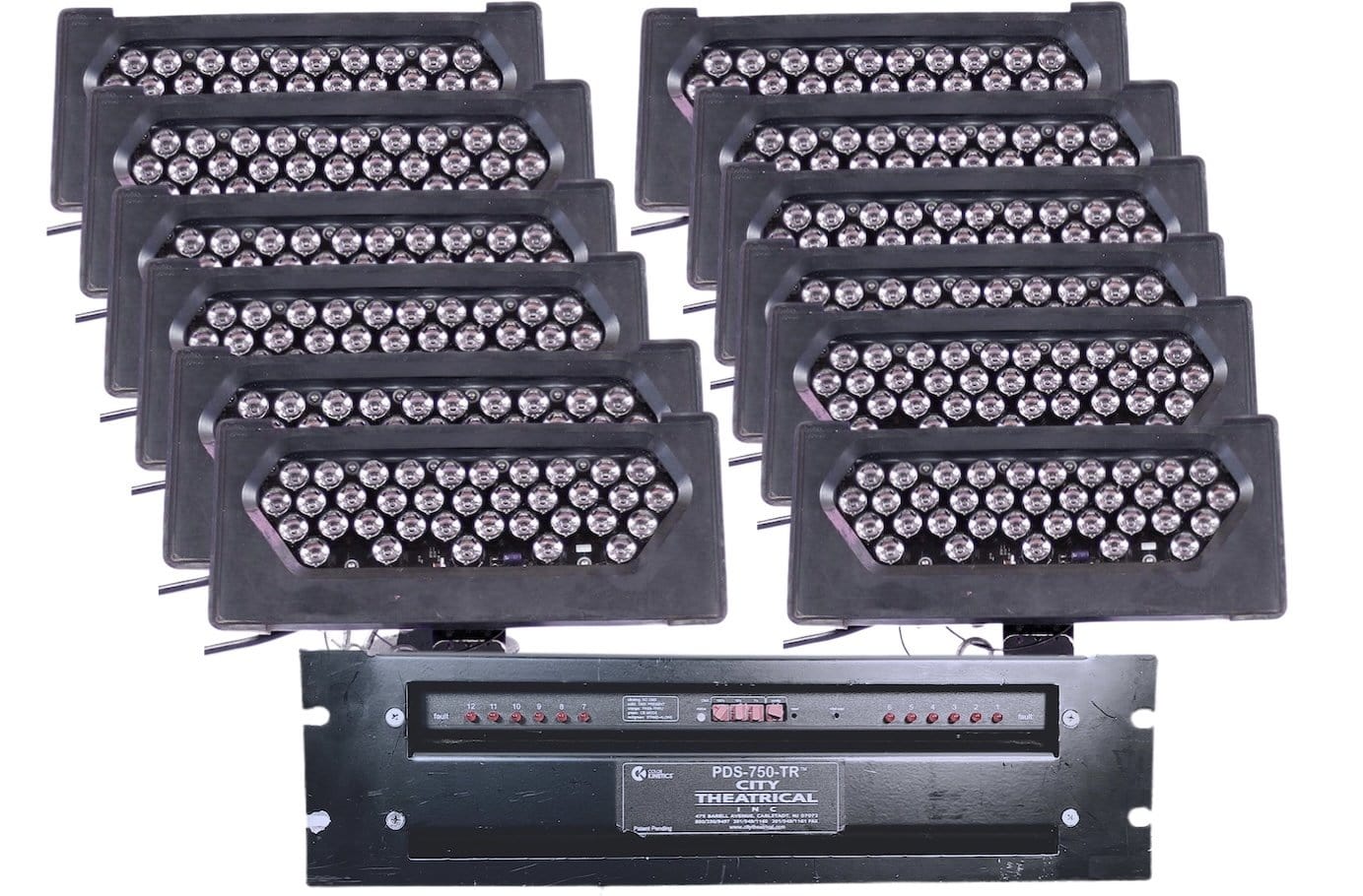 Color Kinetics ColorBlast TR RGB LED Fixture 12-Pack w/ PSU