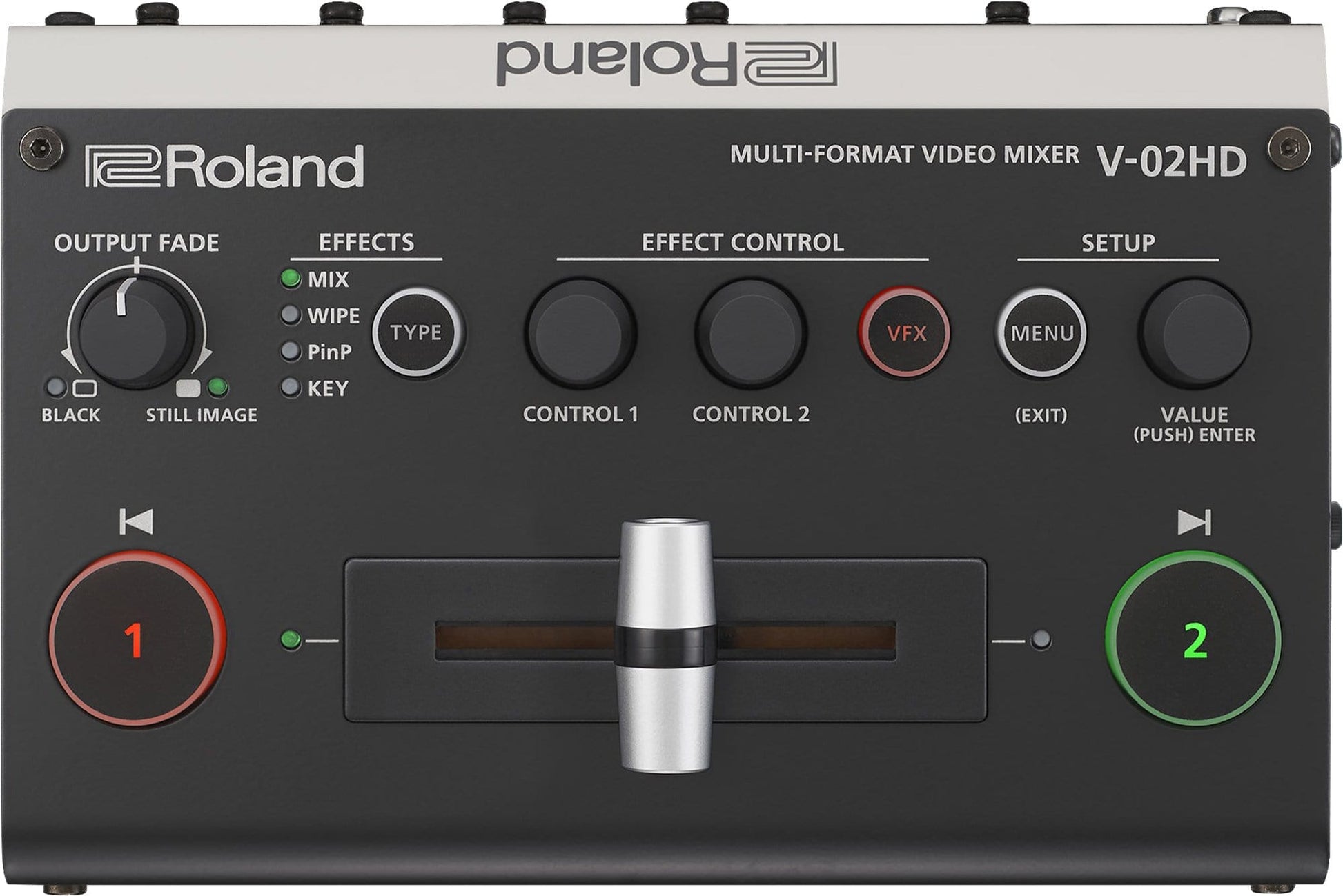 Roland V-02HD STR Micro Switcher Streaming Bundle - ProSound and Stage Lighting