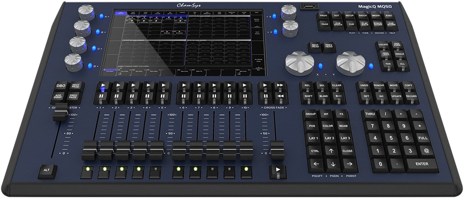ChamSys MagicQ MQ50 6-Universe Compact Console - ProSound and Stage Lighting