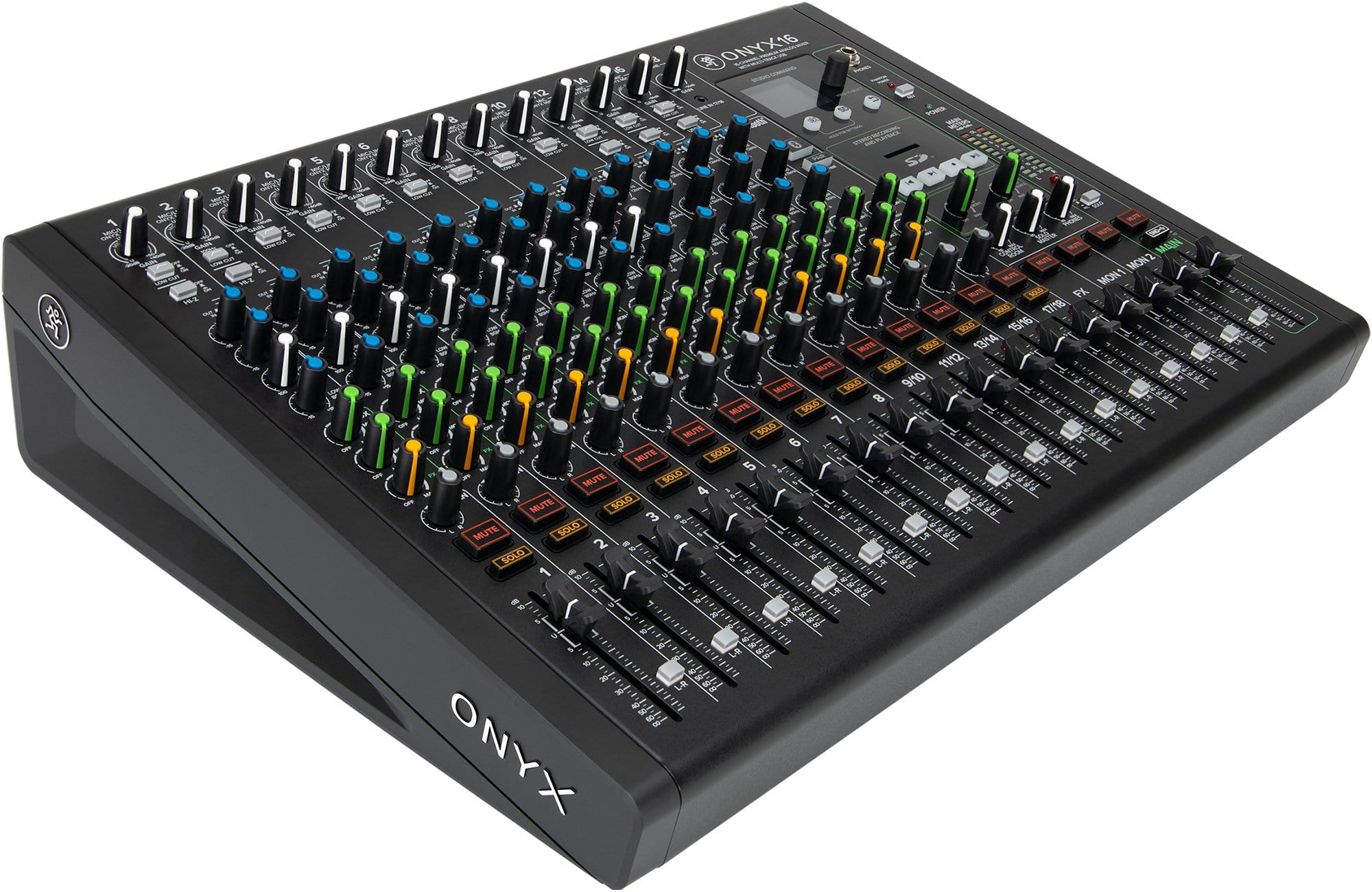 Mackie Onyx16 16-Channel Analog Mixer w/ Multi-Track USB