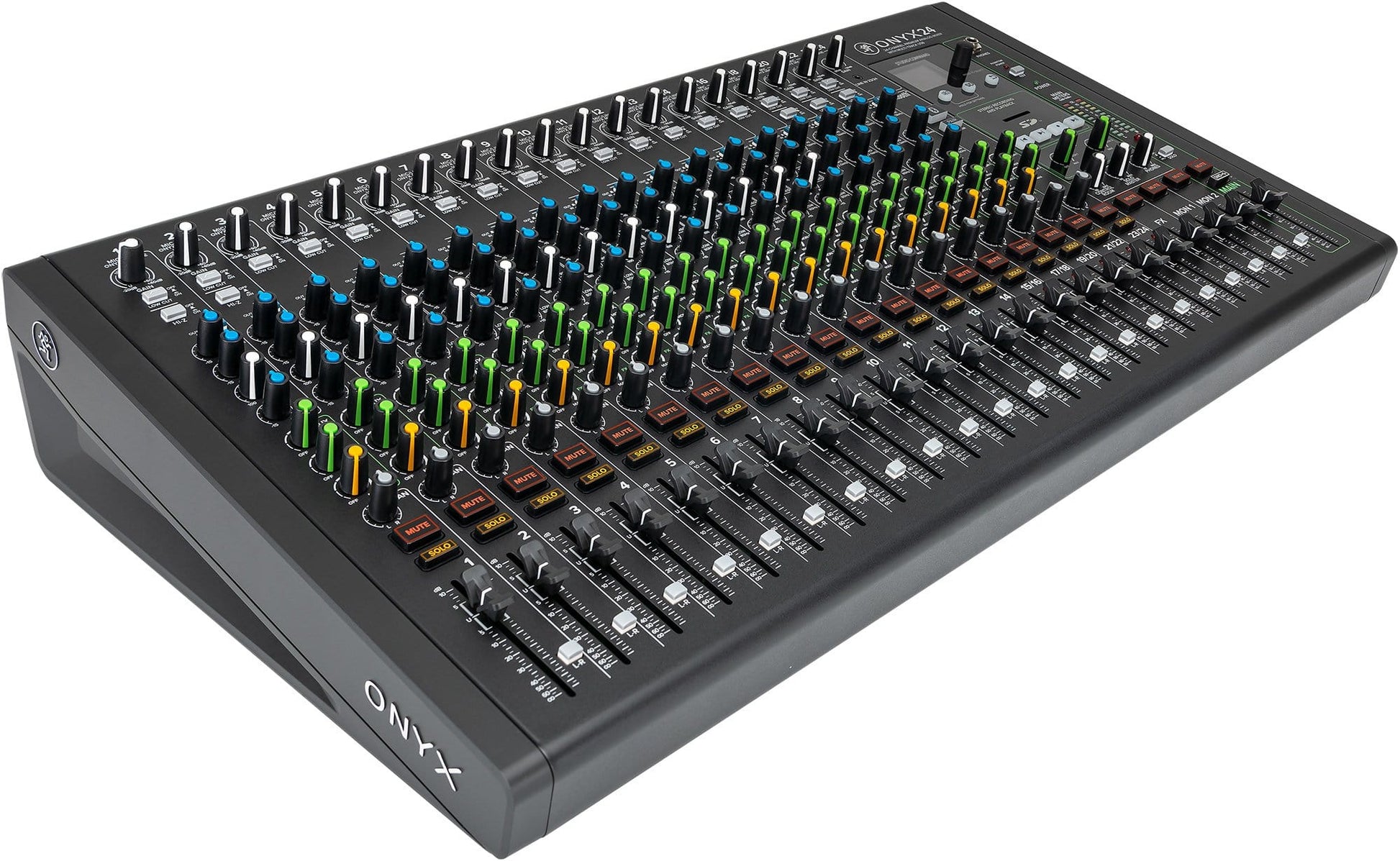 Mackie Onyx24 24-Ch Analog Mixer w Multi-Track USB - ProSound and Stage Lighting