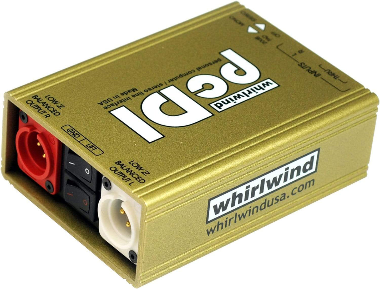 Whirlwind PCDI Passive Double Direct Box - ProSound and Stage Lighting