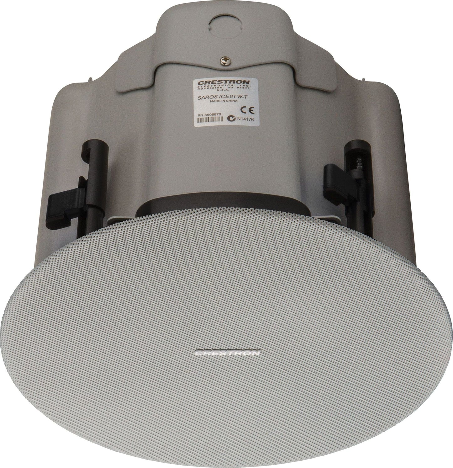 Crestron Saros ICE6T-W-T-EACH 2-Way In-Ceiling Speaker Grey - PSSL ProSound and Stage Lighting