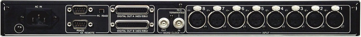 Yamaha AD8HR 8-Ch Mic Preamp & Digital Converter - Solotech