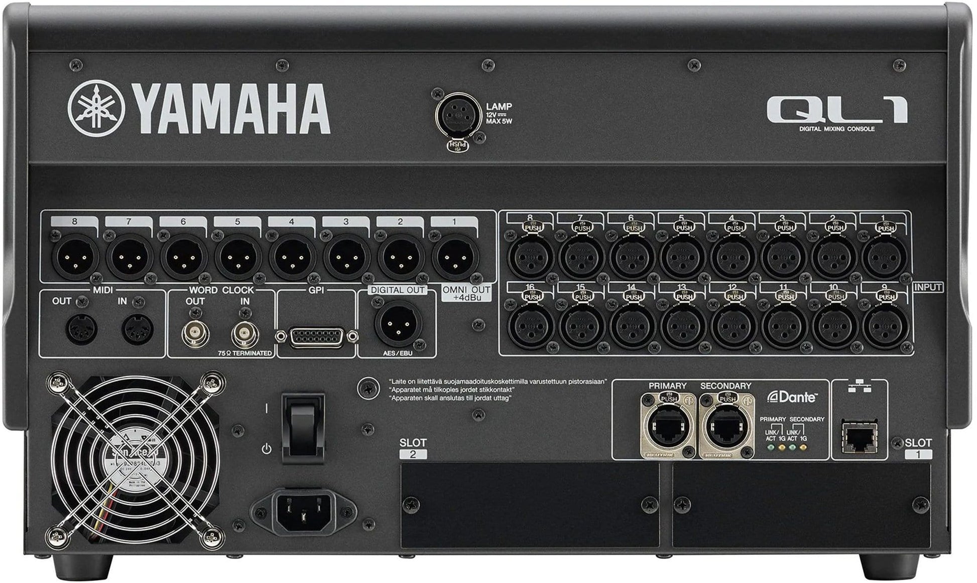 Yamaha QL1 Digital Mixing Console - Solotech